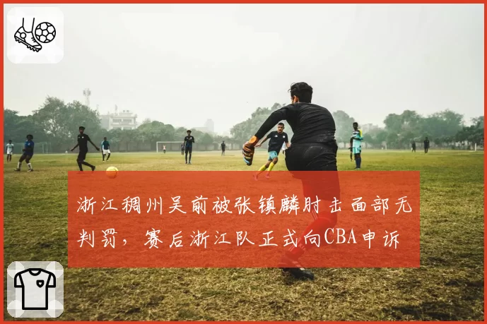 浙江稠州吴前被张镇麟肘击面部无判罚，赛后浙江队正式向CBA申诉